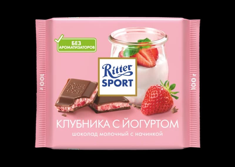 Клубника с йогуртом