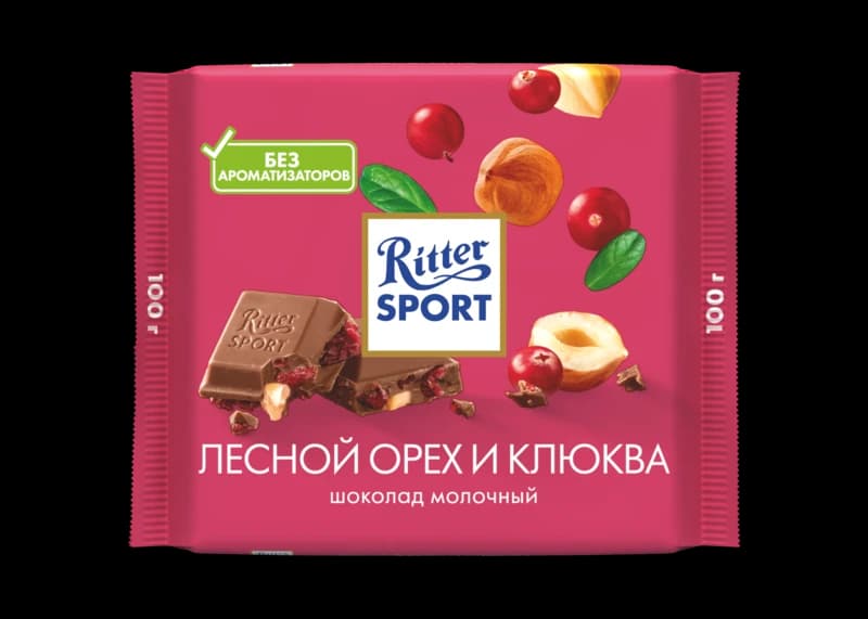 лесной орех и клюква